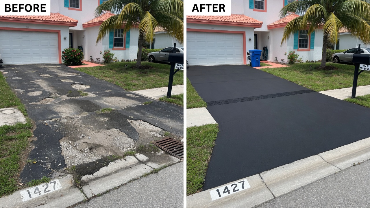Asphalt Paving project 3 by Nest Concrete in South Florida