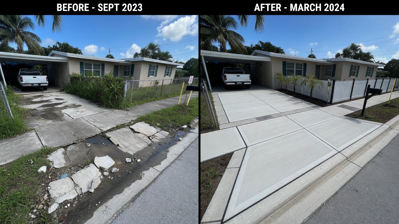 Repair & Resurfacing project 4 by Nest Concrete in South Florida