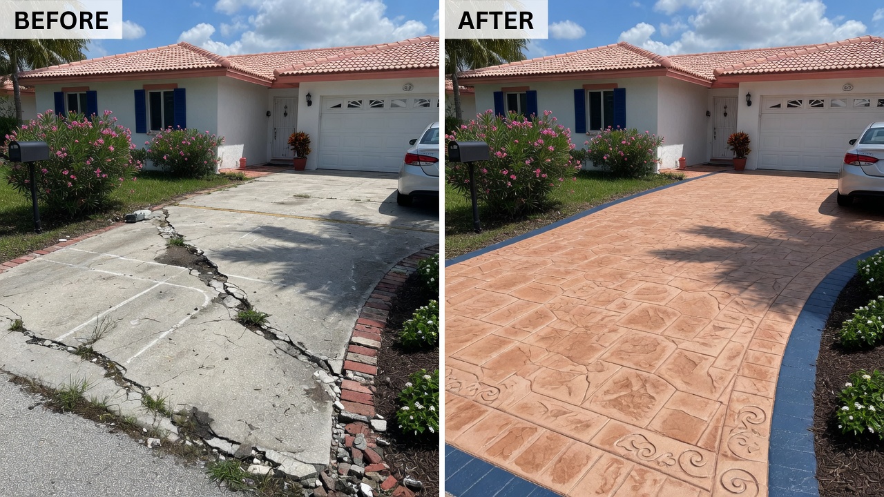 Stamped Patio